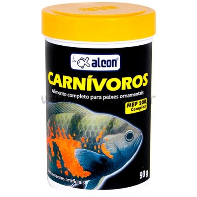 Ração Para Peixes Alcon Carnívoros 90 Gr