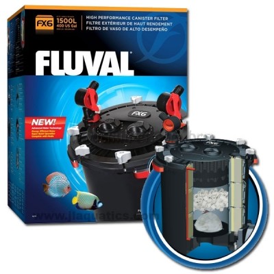  Filtro Fluval Canister Fx6 1500 L/H - 110V 