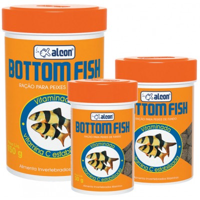 Ração Peixes De Fundo Botton Fish 150 Gr