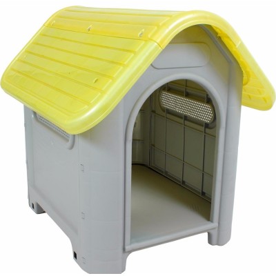 Casa Para Cachorro Médio - Amarela 