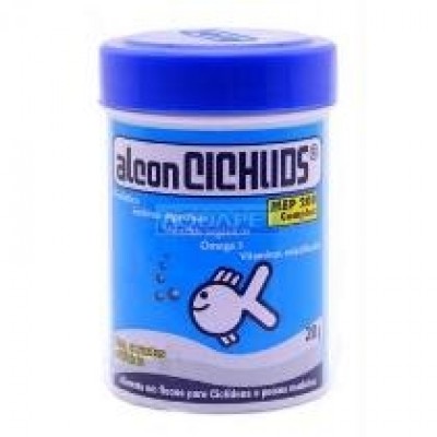 Ração Alcon Ciclideos Flakes 20 Gr