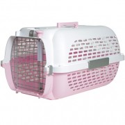 Caixa De Transporte Pet Voyager Hagen Para Gatos Rosa